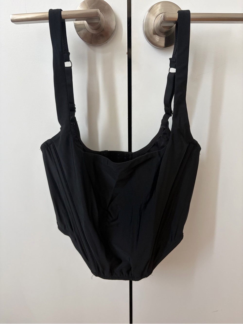 Urban Outfitters Black Adjustable-Strap corset
